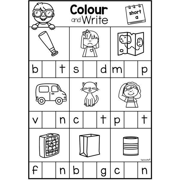 Colour Write Medial Sound CVC Worksheets Top Teacher colour-write-medial-sound-cvc-worksheets-top-teacher
