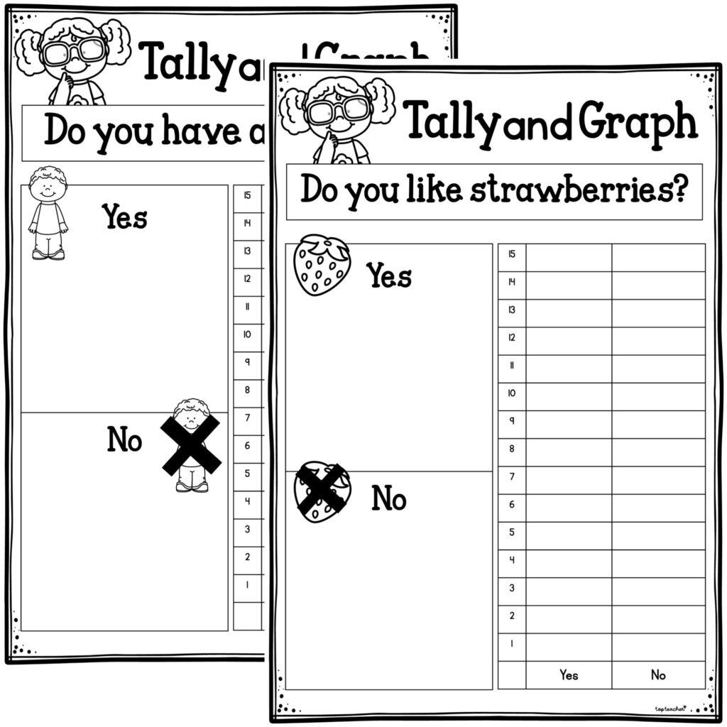 Tally Graph: Data Collection Worksheets Top Teacher Tally Graph: Data Collection Worksheets Top Teacher
