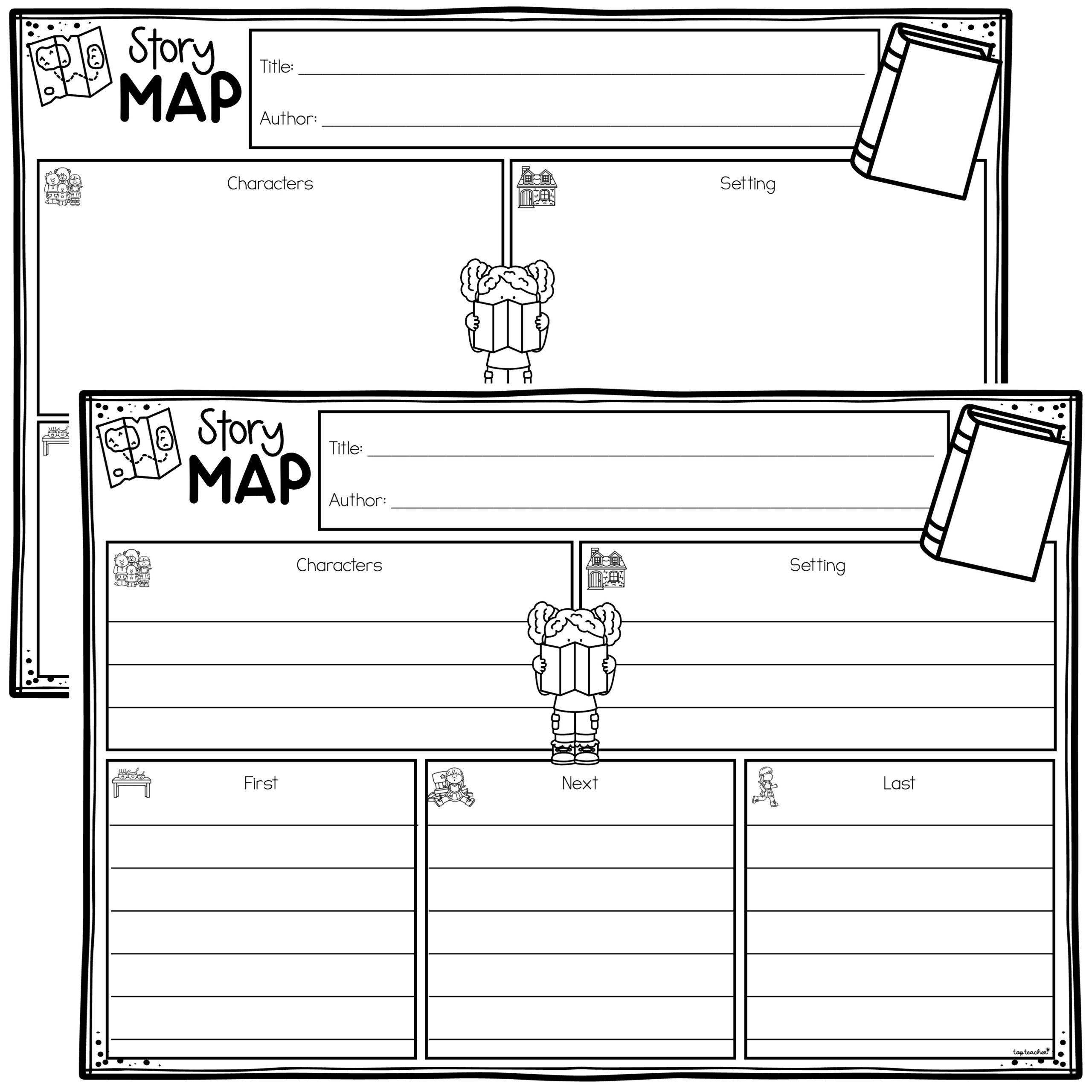 Retell Story Map Top Teacher
