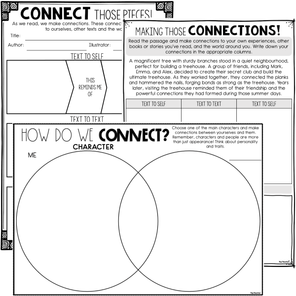 Reading Comprehension Connection Worksheets Top Teacher reading-comprehension-connection-worksheets-top-teacher